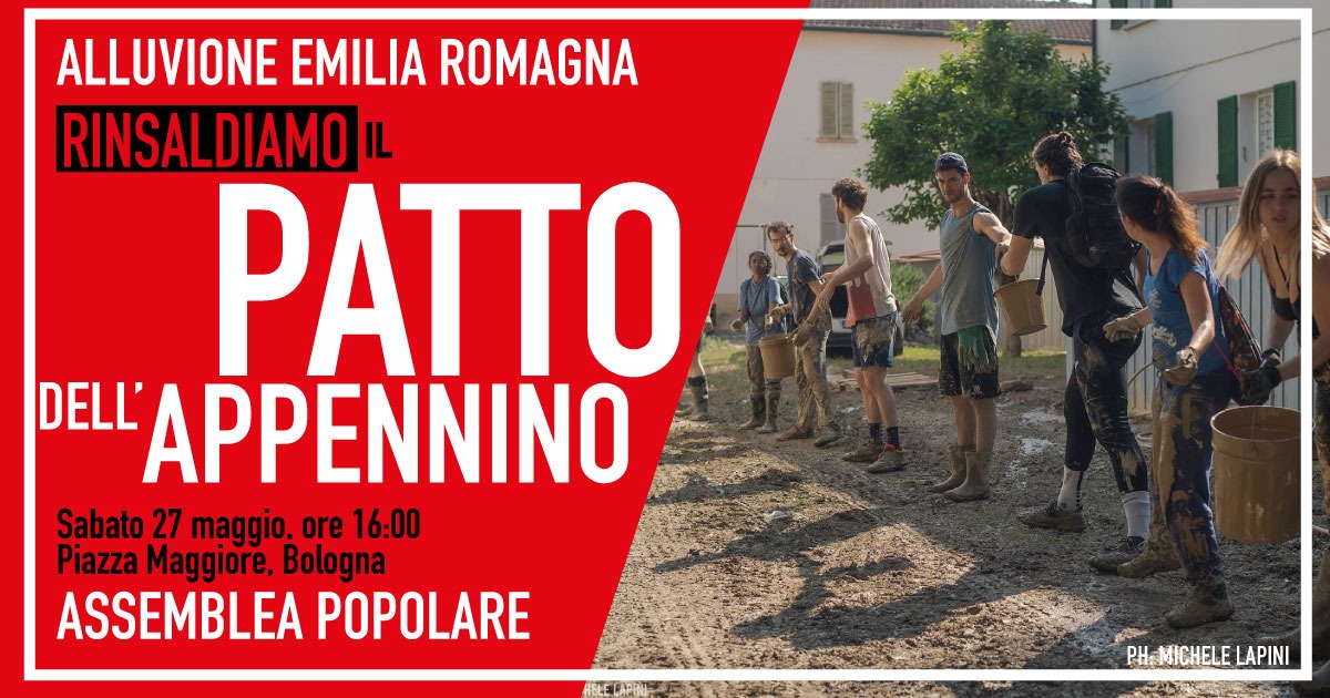 INVITO ALLE TANTE VOCI DEL PATTO DELL'APPENNINO: RIVEDIAMOCI, A BOLOGNA,  SABATO 27 MAGGIO. - CampiAperti